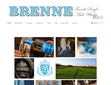 Tablet Screenshot of drinkbrenne.com